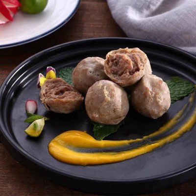 安井撒尿牛肉丸（锁鲜装）240克*20包潮汕火锅丸子关东煮麻辣烫图2