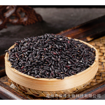 熟黑米批发 即食 微波熟化 黑米粉 优惠【厂家直销】25㎏/袋图3