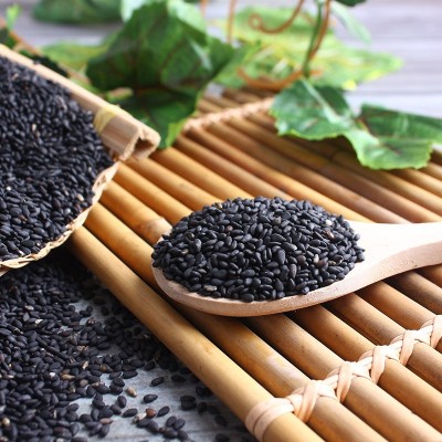 炒熟黑芝麻批发低温烘焙五谷杂粮磨粉即食黑芝麻丸豆浆芝麻糊原料图2