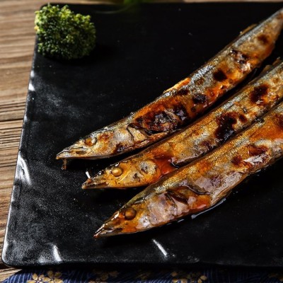 日式香辣秋刀鱼 鱼乡味加热即食特色海鲜新品3条/包厂家直销图2