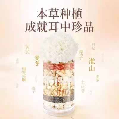 古田厂家直供 本草耳免洗免泡高档冲泡即食有机银耳干货 口感细腻图2