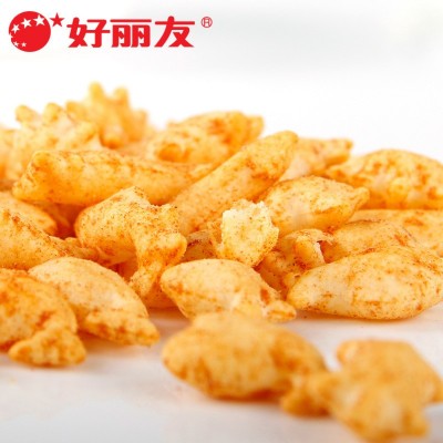 好丽友好多鱼33g*10盒膨化小零食焙烤薯片小饼干儿童休闲零食小吃图2