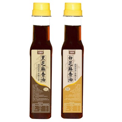 黑芝麻油 小磨香油 芝麻油农家自榨河南特产家用商用厂家现货代发图4