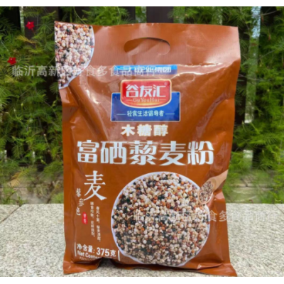 三九谷友汇富硒藜麦粉阿胶红枣核桃粉手磨纯香黑芝麻糊礼品豆奶粉