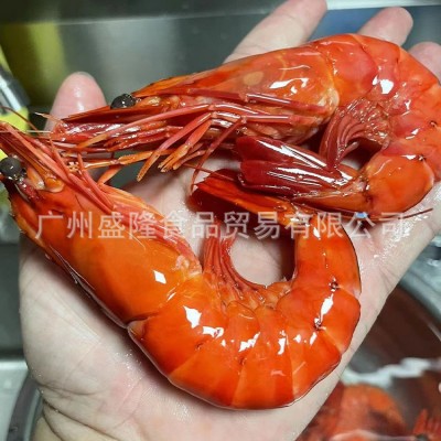 冷冻黑虎虾熟虾新鲜冷冻酒席餐饮鲜冻熟虾酒店食材 500g*10盒/箱图3