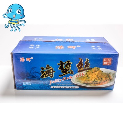 滢辉 即食海蜇丝 无沙鲜脆爽口厂家批发500g一箱包邮图4