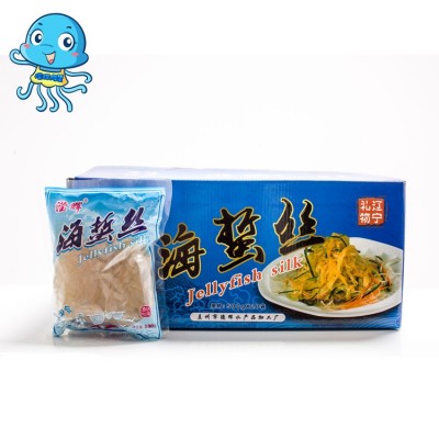 滢辉 即食海蜇丝 无沙鲜脆爽口厂家批发500g一箱包邮图3