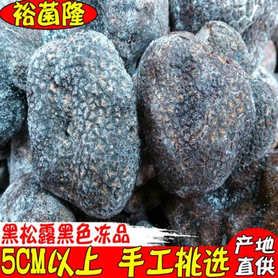 【裕菌隆】 黑松露 纯黑色松露冻品批发 手工挑选5公分以上黑松露
