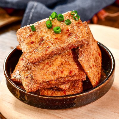巧大娘千丝派休闲追剧豆制品休闲食品巧大娘厂家直销批发盒装素肉图2