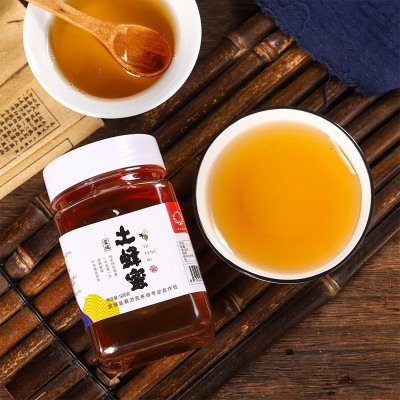 土蜂蜜正宗蜂蜜500g农家自产原蜜源便携瓶装冲饮百花蜜批发图3