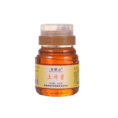 土蜂蜜双锁山瓶装500g蜂蜜农家自产蜂蜜冲调饮品液态蜂蜜批发图5