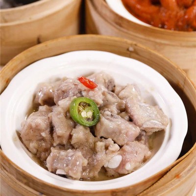 广式蒸排骨豆豉冷冻半成品方便菜港式餐厅早茶下午茶小吃商用图3