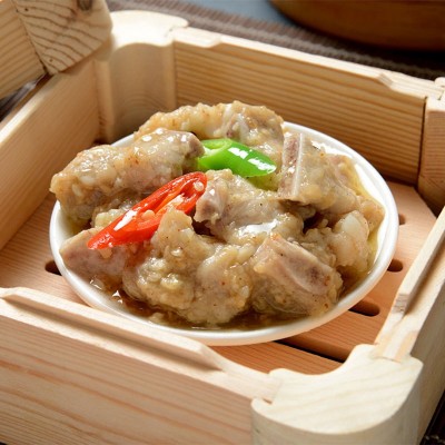 广式蒸排骨豆豉冷冻半成品方便菜港式餐厅早茶下午茶小吃商用图2
