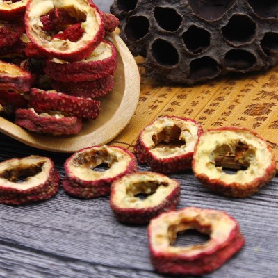 山楂片 花果茶批发山楂大果切片大货直供散装无核 泡水干山楂片图4