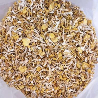 新货云南鸡油菌鸡油黄玉黄蘑菇干货 特产1000g小朵煲汤菌汤包批图4