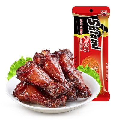 萨啦咪 28g原味小鸡腿 办公室休闲小零食小鸡腿休闲即食零食图3