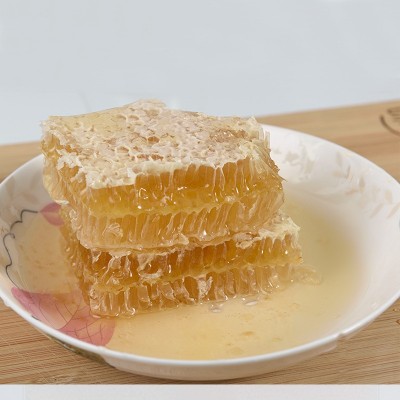 蜂巢蜜500g蜂蜜荆条蜂巢蜜农家蜂蜜巢蜜蜂蜜嚼着吃一件代发批发
