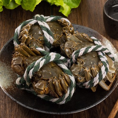 苏州阳澄湖大闸蟹 公6.0两母4.5两10只大闸蟹礼品卡蟹券螃蟹批发图3