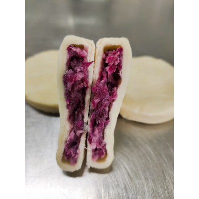 云南特产速冻鲜花饼 鲜花饼半成品烘焙糕点原料50g*240个/件图2
