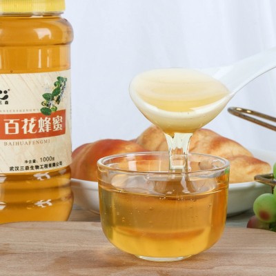 农家土特产自产百花蜜1000g 散装蜂蜜批发ome加工 百花蜜土蜂蜜图4