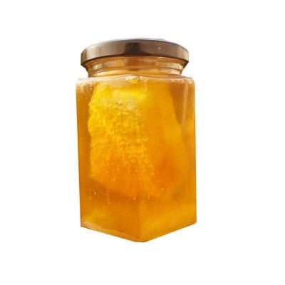 蜂蜜厂家代发瓶装蜂窝蜜百花蜂巢蜜荆条蜂巢蜜嚼着吃蜂窝蜜特产图4