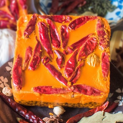 重庆特产桥头老火锅底料500g 串串麻辣烫调味料 牛油火锅底料商用图3