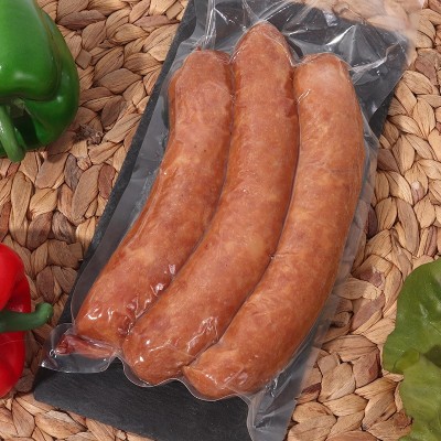 手工制作蒜香肠商用厨房饭店蒜蓉肠老味蒜肠340g即食果木熏烤肉肠