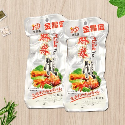金昌盛麻辣腿45g批发 鲜辣烤腿鸭翅根办公室休闲卤味肉类零食小吃