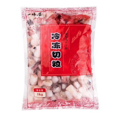 章鱼粒冷冻切粒章鱼小丸子材料大阪烧鱿鱼八爪足海鲜烧烤肉粒1kg图4