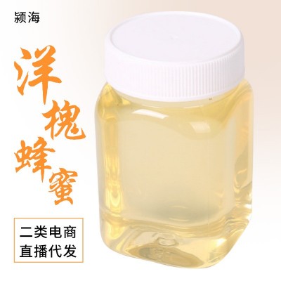包邮洋槐蜂蜜厂家 500g瓶装土蜂蜜槐花蜂蜜蜂巢蜜批发