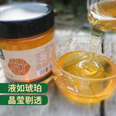 蜂蜜厂家批发枇杷蜂蜜500克农家自产成熟真蜜直播代发枇杷花蜜图2
