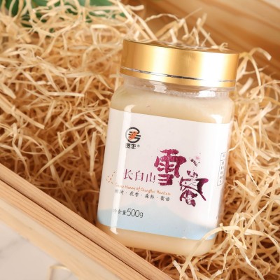 【严选】500g椴树蜂蜜结晶白蜜代加工 农家野生品质雪蜜蜂蜜代发货图4