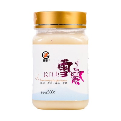 【严选】500g椴树蜂蜜结晶白蜜代加工 农家野生品质雪蜜蜂蜜代发货图5