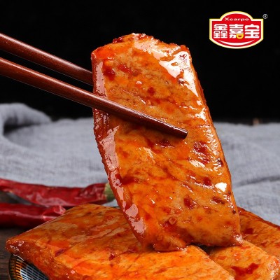 妙妙笑解馋零食手撕素牛肉100包工厂直销袋装即食.素肉图5