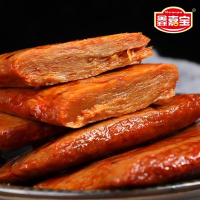 妙妙笑解馋零食手撕素牛肉100包工厂直销袋装即食.素肉图4