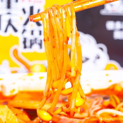重庆麻辣多拿自热火锅自煮小火锅网红懒人素菜版自助麻辣烫350g图3