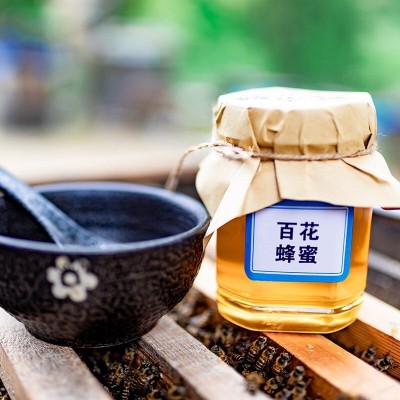 蜂蜜百花蜜500g/瓶散装洋槐蜜枇杷蜜龙眼蜜枣花蜜桂花蜜土蜂批发