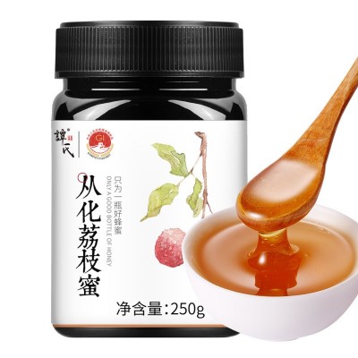 农家土荔枝蜜250g/瓶 农产品特产多花原蜂蜜批发地摊集市工厂直供图5