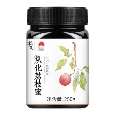 农家土荔枝蜜250g/瓶 农产品特产多花原蜂蜜批发地摊集市工厂直供图4