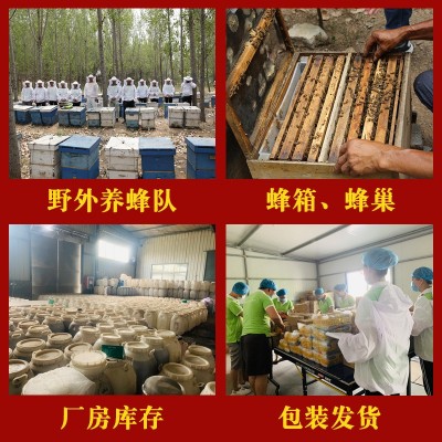 批发土蜂蜜 农家土特产山花蜜液体土蜂蜜批发250g蜜糖直播代发图4