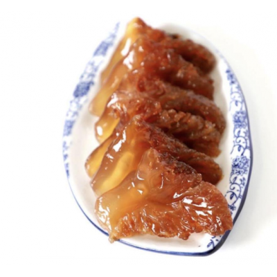 批发大角海蜇头非即食大红角海蜇头深海远洋捕捞红大角绵蜇头图4