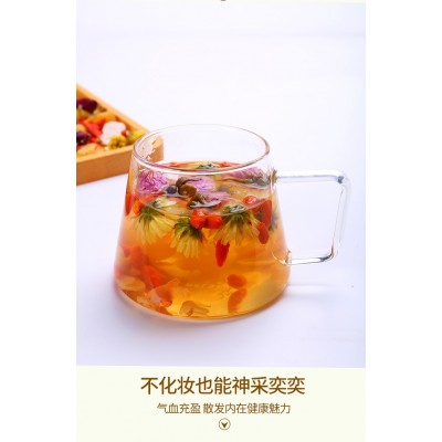 玫瑰八宝茶礼盒 杞老头竹韵840g/盒图4
