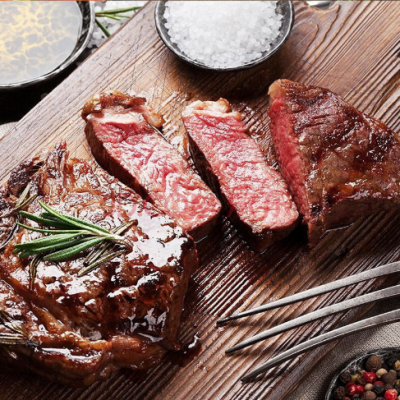 内蒙古特产现杀新鲜牛外脊500g黄牛生牛肉鲜牛肉牛外脊嫩雪花牛肉图5