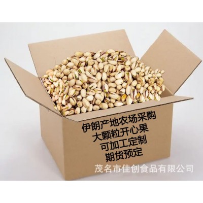 伊朗奶香盐焗开心果零食原色无漂白坚果大颗粒自然开散装厂家批发图4