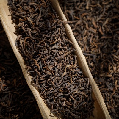 批发普洱茶熟茶散茶金芽散装古树头春料云南陈香茶叶袋装一件代发