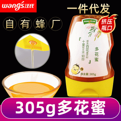 汪氏蜂蜜园 305g多花蜂营养早餐食材自产蜂蜜图1
