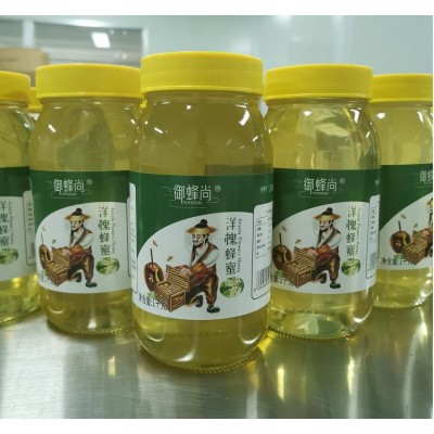 洋槐蜂蜜厂家直销原蜜液态槐花蜜蜜蜂场批发1000克食用液态土蜂蜜