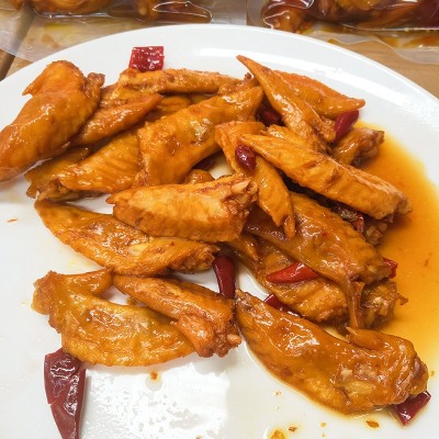 重庆特产冷吃鸡尖麻辣凤翅四川小吃零食香辣鸡翅开袋即食可供商超图2