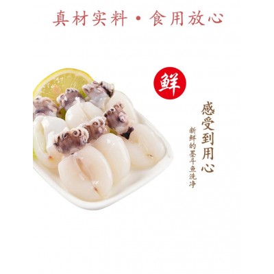 潮实潮汕墨鱼丸花枝丸 捞火锅墨斗丸 汕头特产新鲜制作 肉丸食材图3