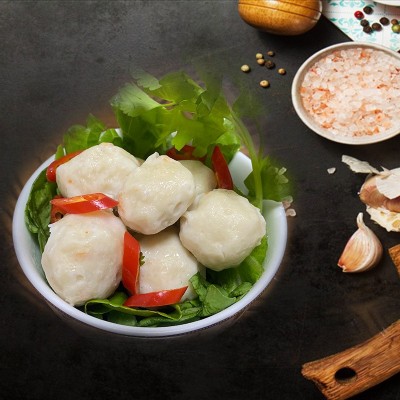 潮实潮汕特产虾丸 麻辣烫 烧烤 打边炉 关东煮食材 易煮 冷冻批发图2